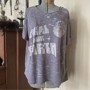 Magnolia Pearl EUC "HEAL THE EARTH T" Jersey  SOLD OUT Tees T-shirt